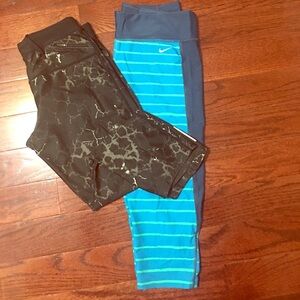 Nike mid calf workout pants